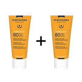 إيزيس فارما يوف بلوك SPF80+ ملون – عرض (1+1) كريم واقٍ من الشمس