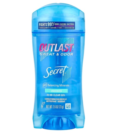 مزيل عرق secret بدون عطر